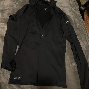 Nike half zip jacket